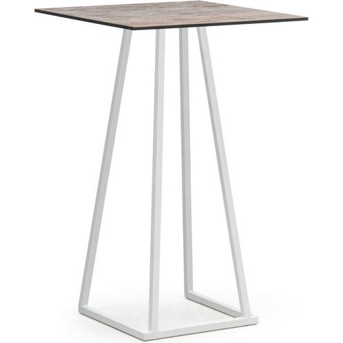 Statafel Linea Party, Lengte plateau: 70 cm, Totale hoogte: 110 cm, Tafelblad breedte: 70 cm