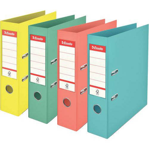 Classeur à levier polypropylène - dos 75 mm - Colour Ice - Esselte