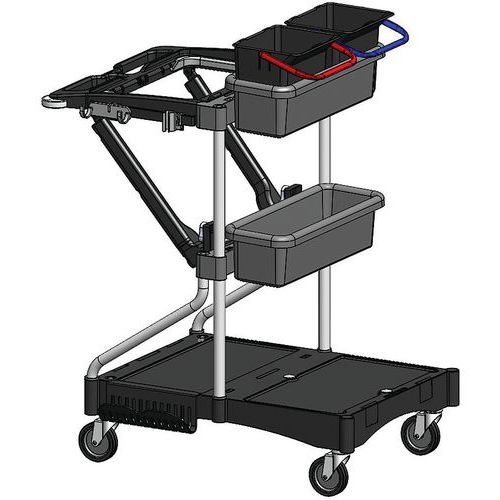 Schoonmaakwagen Brix Light Slim1 multifunctioneel - ICA