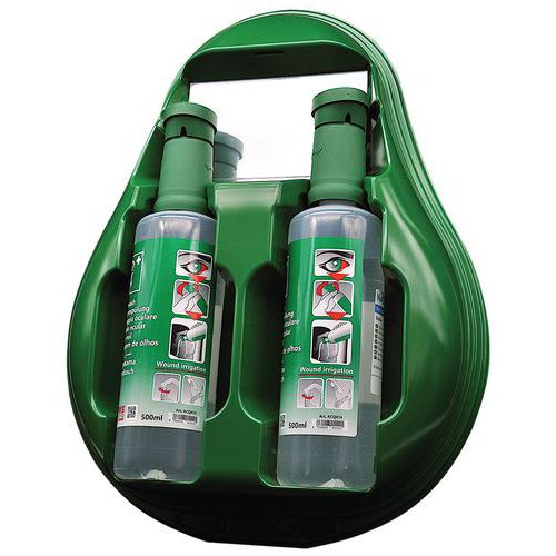 Station voor ophthalm. oplos. - 2 flessen 500 ml - Manutan Station voor ophthalm. oplos. - 2 flessen 500 ml - Manutan