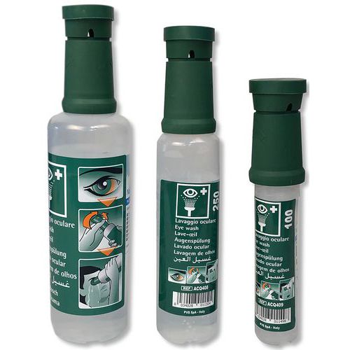 Flacon met ophthalmologische oplossing - Manutan Flacon met ophthalmologische oplossing - Manutan