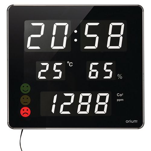 Horloge digitale capteur de CO2 Quaelis 18 - Orium