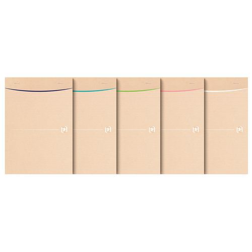 Bloc Touareg agrafé 160 p 80 g recyclé Q5/5 - Oxford