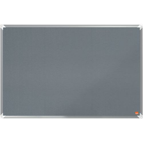 Nobo Premium Plus Vilt Memobord, Lean Management: nee, Hoogte: 90 cm, Kleur: Grijs, Breedte: 600 mm