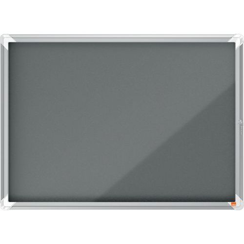Nobo Premium Plus Afsluitbare Glazen Binnenvitrine vilt, Aantal vellen A4: 8, Lean Management: nee