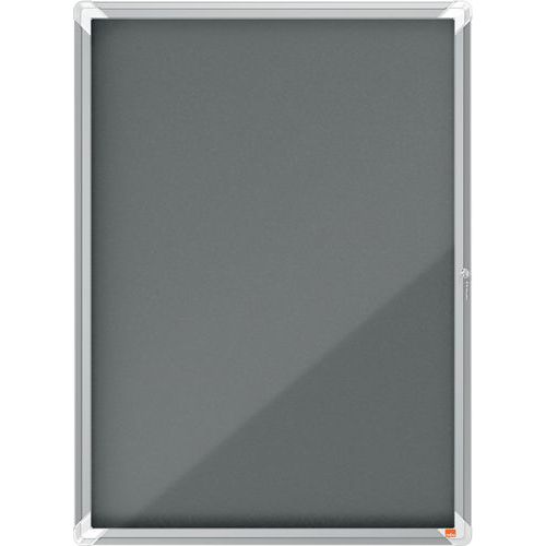 Nobo Premium Plus Afsluitbare Glazen Binnenvitrine vilt, Aantal vellen A4: 9, Lean Management: nee