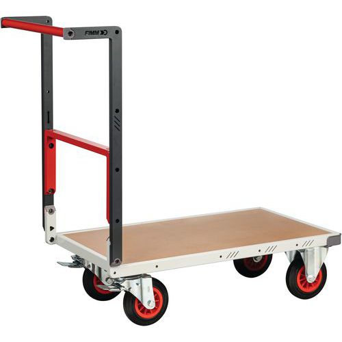Plateauwagen inklapbaar Flat-Pack CC wiel 1105x540x980mm 400kg - Fimm