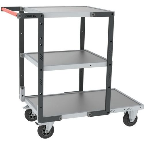 Tafelwagen Flat-pack met CC wiel 850x495 mm - Fimm