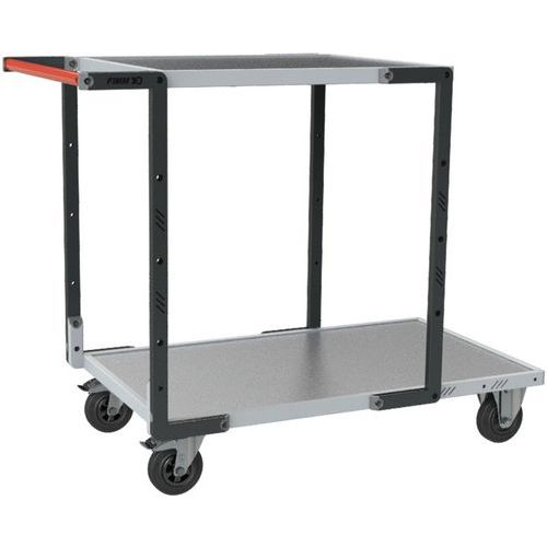 Tafelwagen Flat-pack met CC wiel 850x495 mm - Fimm