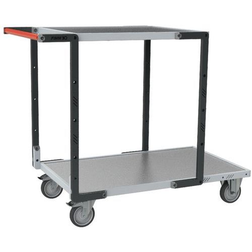 Tafelwagen Flat-pack met CC wiel 850x495 mm - Fimm