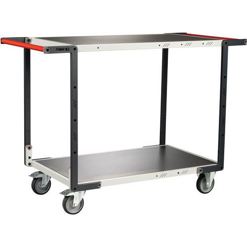 Tafelwagen Flat-pack met CC wiel 850x495 mm - Fimm