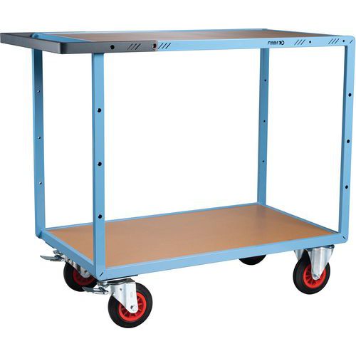 Tafelwagen gelast met CC wielen - 1010x540x990 mm - Fimm