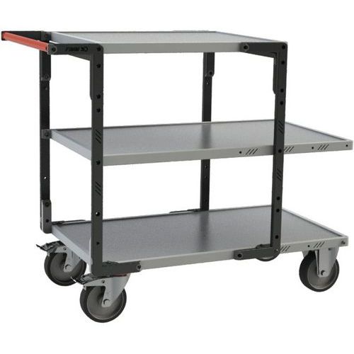 Tafelwagen gemonteerd CC-wiel - 1225x540x980 mm - Fimm
