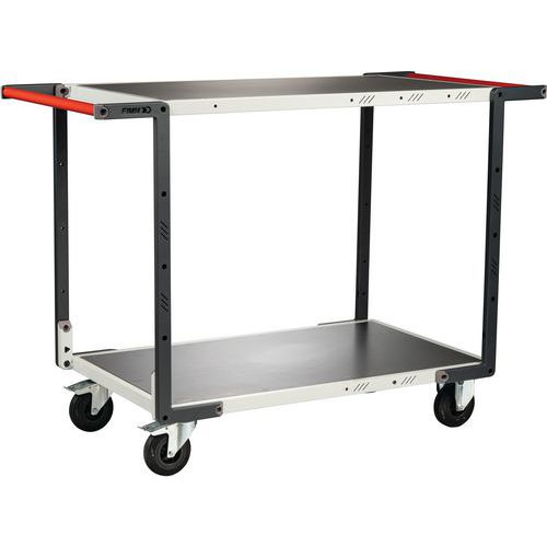 Tafelwagen gemonteerd CC-wiel - 1375x640x945 mm - Fimm
