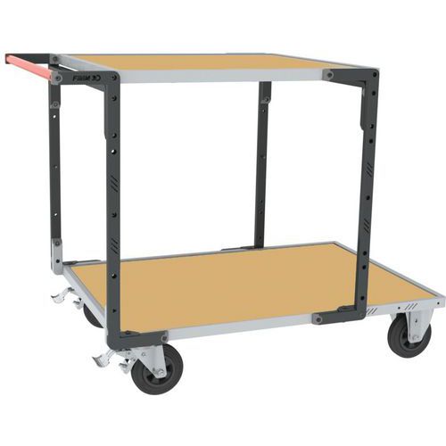 Tafelwagen gemonteerd CC-wiel - 1225x540x980 mm - Fimm