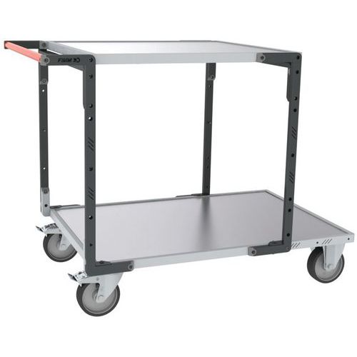 Tafelwagen gemonteerd met CC-wielen - 1095x540x980mm - Fimm