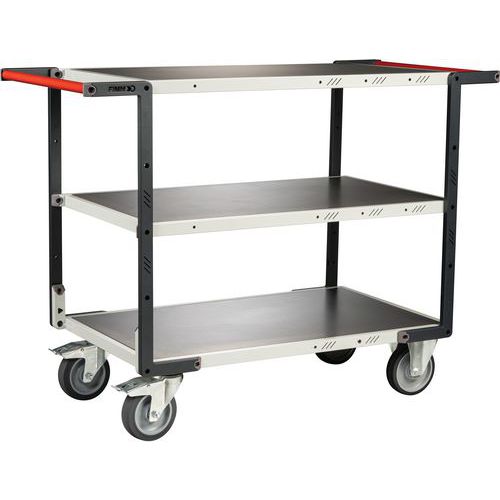 Tafelwagen gemonteerd CC-wiel - 1225x540x980 mm - Fimm