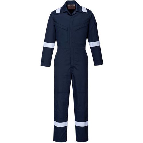 Overall Dames Plus Bizflame 350gr Blauw FR51 Portwest