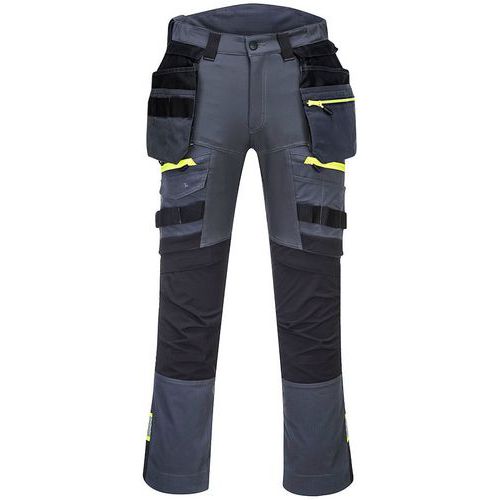 Broek met afneembare holsterzakken Grijs DX440 Portwest, Type kledingstuk: Werkbroek en korte broek