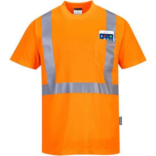 T-shirt haute-visibilité avec poche S190 - Portwest