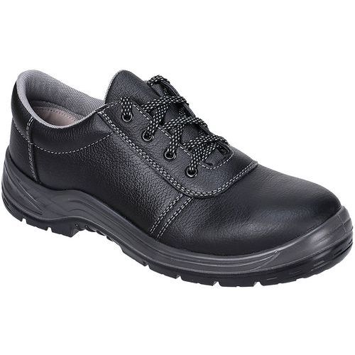 Veiligheidsschoen Kumo laag waterwerend bovenzijde S3 FW43 Portwest, Schoenmaat: 43, Kleur: Zwart