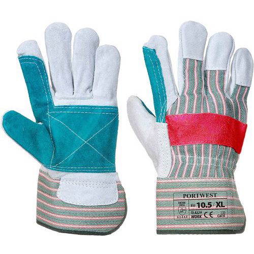 Handschoen Klassiek Rigger met dubbel laags handpalm A229 Portwest Handschoen Klassiek Rigger met dubbel laags handpalm A229 Portwest
