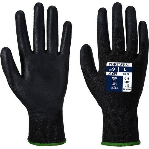 Handschoen snijbestendig Eco Zwart A635 Portwest