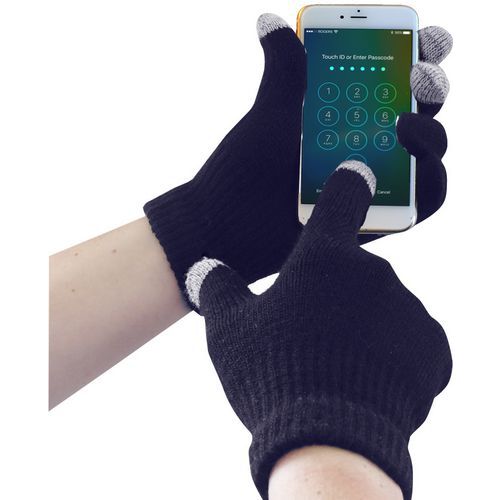 Handschoen Gebreid Touchscreen GL16 Blauw Portwest