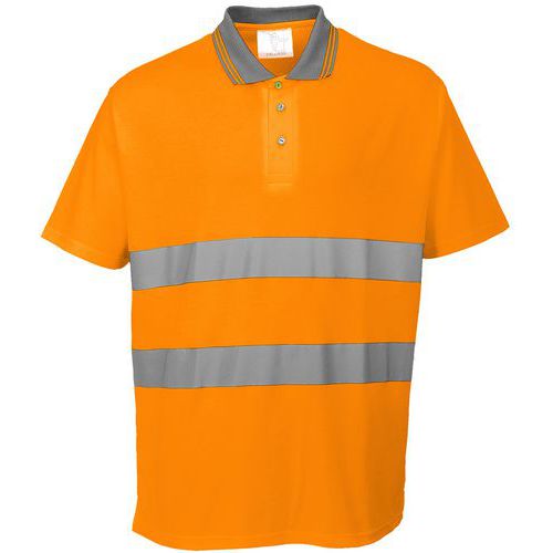 Poloshirt Comfort Katoen Oranje S171 Portwest