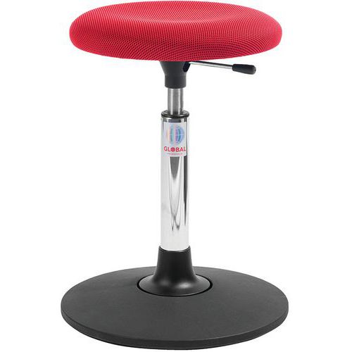 Werkkruk Sway laag model Beta stof 3D - Global Professional Seating Werkkruk Sway laag model Beta stof 3D - Global Professional Seating
