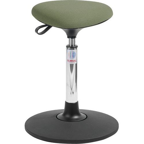 Tabouret Sway Tria - Tissu Cura - Bas - Global Professional Seating