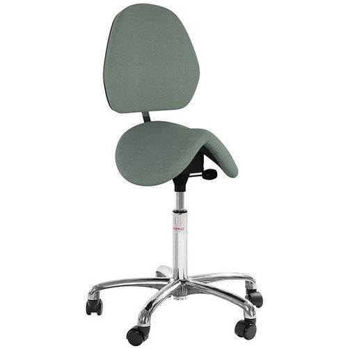 Stoel Dalton-zadel rugleuning Euromatic hoog model Cura - Global Professional Seating Stoel Dalton-zadel rugleuning Euromatic hoog model Cura - Global Professional Seating
