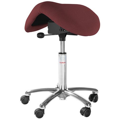 Stoel Dalton-zadel EasySeat medium Cura, Zitting materiaal: Doek, Zitneiginstelling: ja, Type nr.: 462076212
