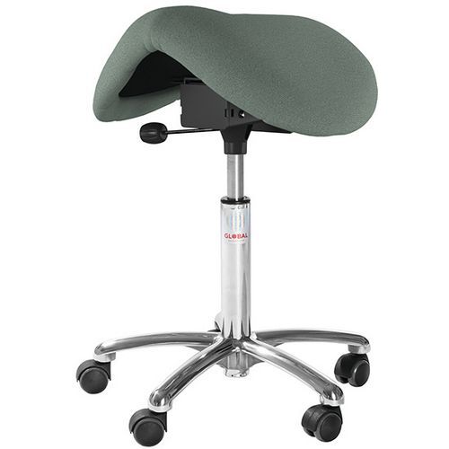 Stoel Dalton-zadel EasySeat medium Cura - Global Professional Seating