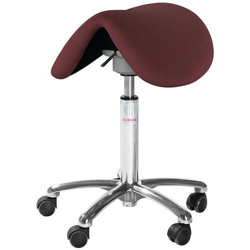Stoel met Dalton-zadel Flexmatic laag model Cura - Global Professional Seating Stoel met Dalton-zadel Flexmatic laag model Cura - Global Professional Seating