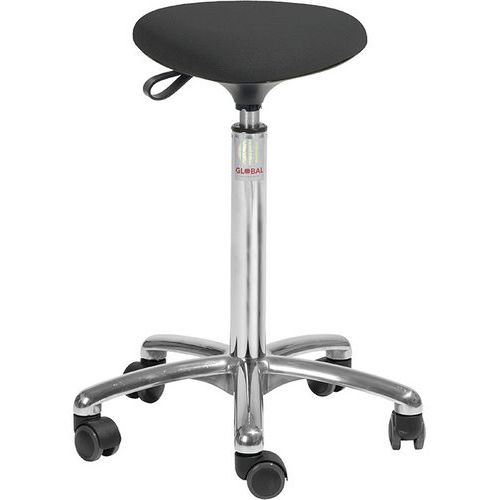 Tabouret alu50 modèle haut assise Tria Cura - Global Stole