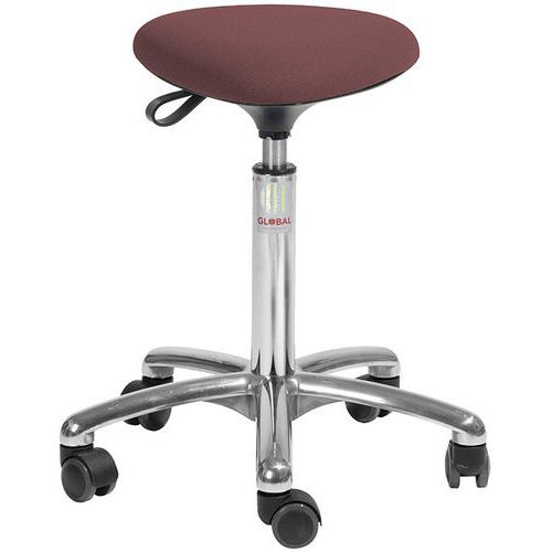 Kruk alu50 medium zitting Tria Cura - Global Professional Seating Kruk alu50 medium zitting Tria Cura - Global Professional Seating