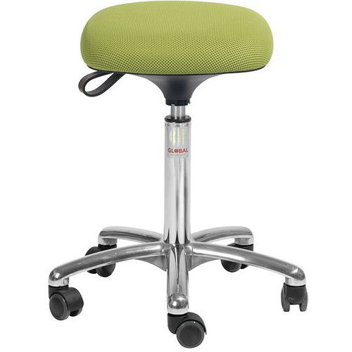 Tabouret Tetra - Tissu 3D - Medium - Global Professional Seating