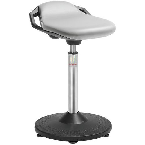 Tabouret assise-debout imitation cuir - Global Professional Seating Tabouret assise-debout imitation cuir - Global Professional Seating