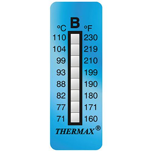 Indicateur irréversible - Thermax 8 températures