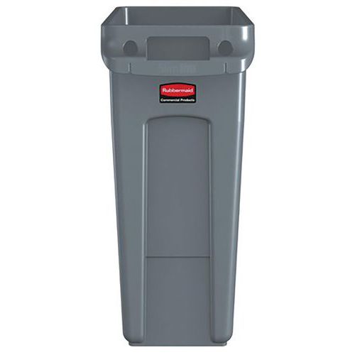 Afvalverzamelaar Slim Jim® met ventilatie grijs 60 l - Rubbermaid