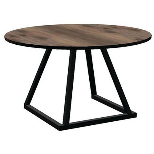 Tafel Linea Lounge, Vermogen (aantal personen): 4, Totale hoogte: 45 cm, Onderstel kleur: Zwart