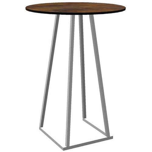Statafel Linea Party, Lengte plateau: 80 cm, Totale hoogte: 110 cm, Tafelblad breedte: 80 cm