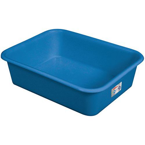 Deegbak rechthoekig 10-20 L_GILAC, Totale inhoud: 20 L, Totale hoogte: 140 mm, Totale breedte: 410 mm