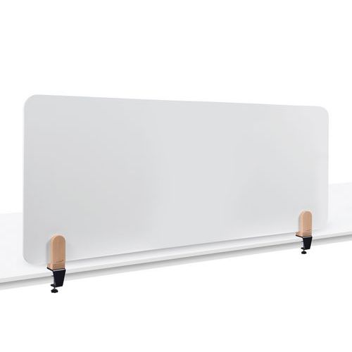 ELEMENTS Tussenschot voor bureau whiteboard