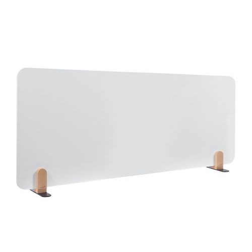 ELEMENTS Tussenschot voor bureau whiteboard