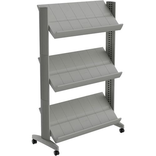 Présentoir mobile Easy Display 3 tablettes - Paperflow Présentoir mobile Easy Display 3 tablettes - Paperflow