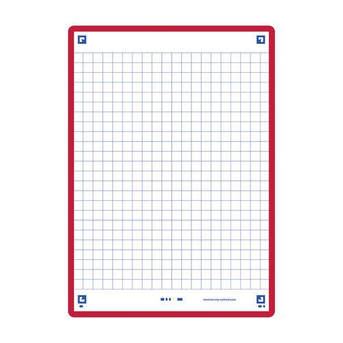 Fiches bristol Revision 2.0 Oxford A6 Q5x5 cadre - Oxford