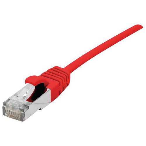 Ethernetkabel RJ45 categorie 6A rood - Dexlan
