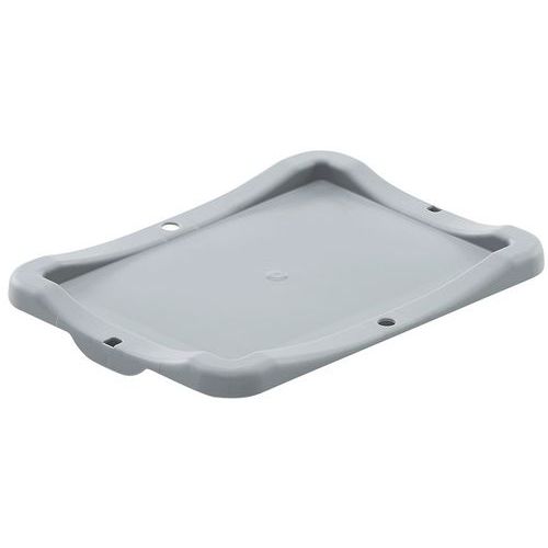 Deksel voor Euronorm-bak - Lengte 200 tot 800 mm.